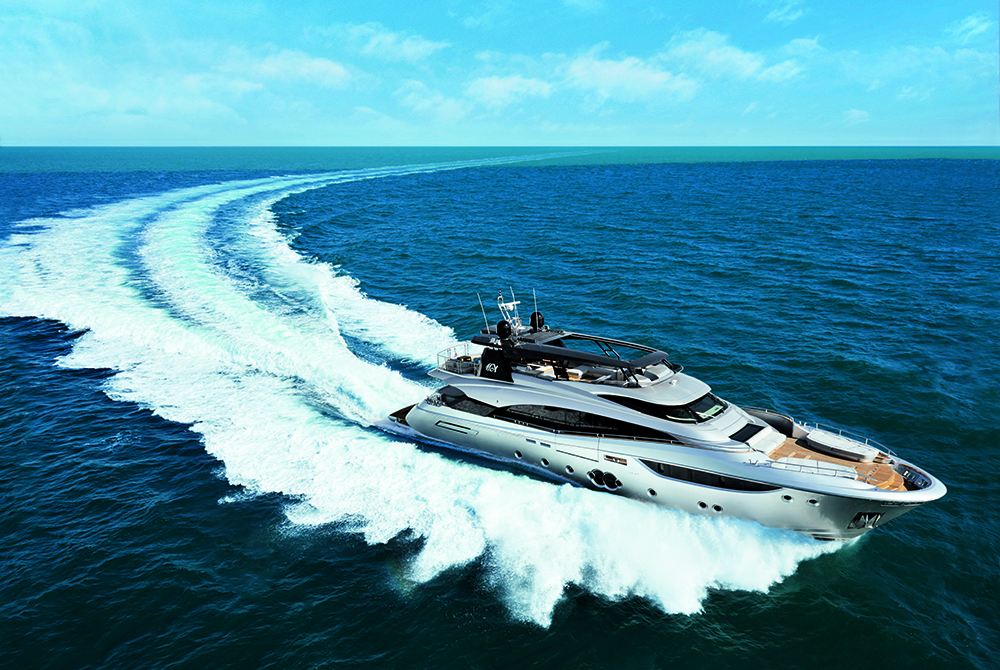 The spectacular MCY 105, the top of the range